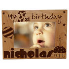 Baby Boy's 1st Birthday Wood Picture Frame 914131